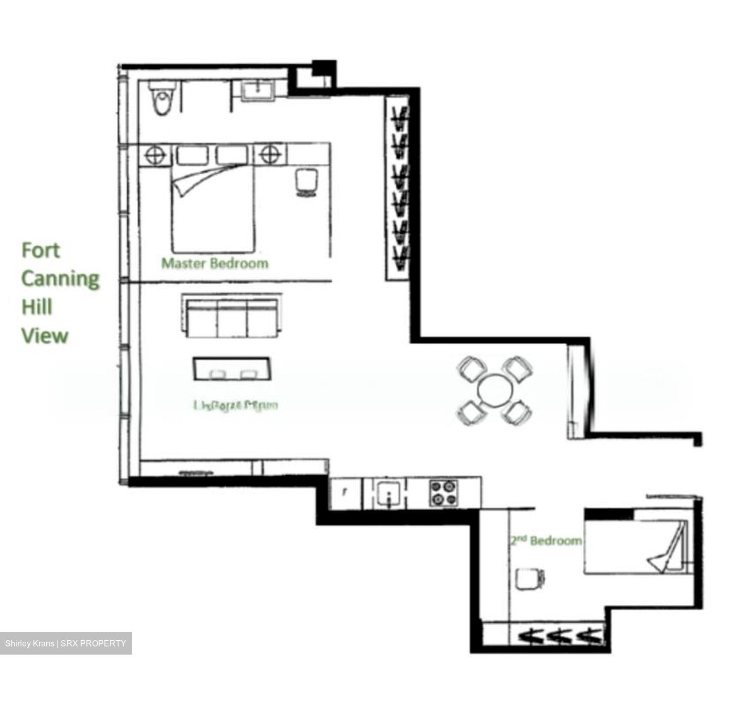 High Street Centre (D6), Apartment #565001001